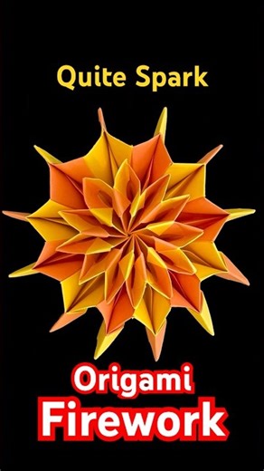New Year Firework Origami🎇
