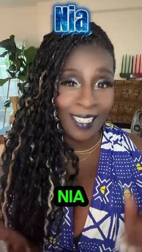 Habari Gani family Today we honor Day 5 of Kwanzaa: Nia (Purpose) 🕯️ Nia reminds us that we were each born on purpose, for a purpose, with a purpose. Your purpose is connected to your gift — the thing you were uniquely created to bring into this world. Take time today to slow down, tune in, and reflect on what that purpose is calling you to do. Never believe you are here by accident. Never believe you don’t matter. You come from greatness, and your life has meaning. Watch today’s video to hear 