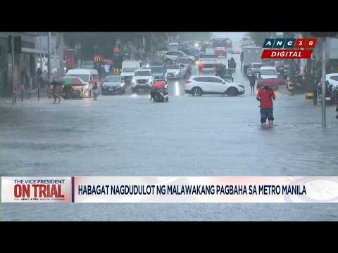 Habagat causes widespread flooding in Metro Manila | ANC