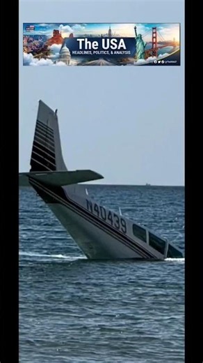 Small Plane Plunges Into Ocean Off Boca Raton Beach! #bocaraton #planecrash #ocean #florida #usa
