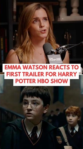 Emma Watson Reacts To New Harry Potter HBO Trailer