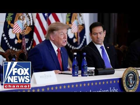 WATCH: Trump participates in an American Mining Industry Roundtable