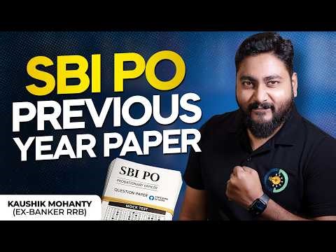 🚀 SBI PO 2026 Preparation with Previous Year Questions || Complete Quant Strategy by Kaushik Mohanty