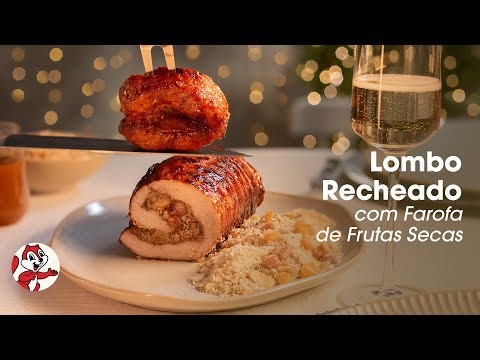 Receitas de Ano-Novo: lombo recheado