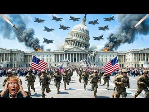 10 Minutes ago, Great Tragedy: The US White House Instantly Destroyed! See What Happened | ARMA 3