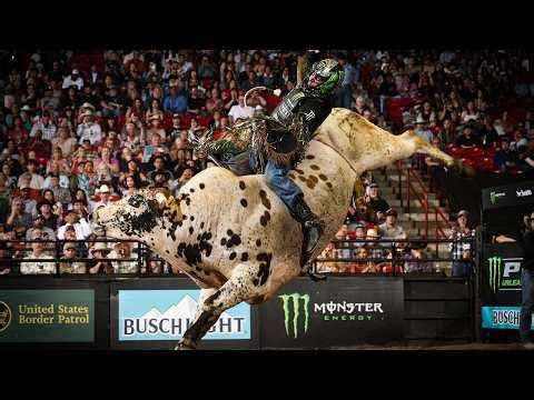 90-POINT RIDE: Jose Vitor Leme rides Felix for 90.75 points | PBR UTB Highlight