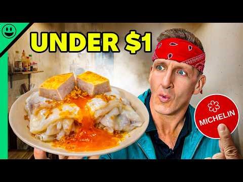 Asia’s CHEAPEST Michelin Meal is Under $1!
