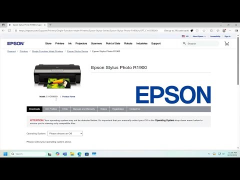 How To Install and Setup Epson Stylus Photo R1900 Printer [Guide]
