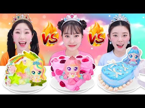 Princess Catchy Teenieping Cake Challenge!!👑🎂ㅣTeenieping Cake DIY Challenge