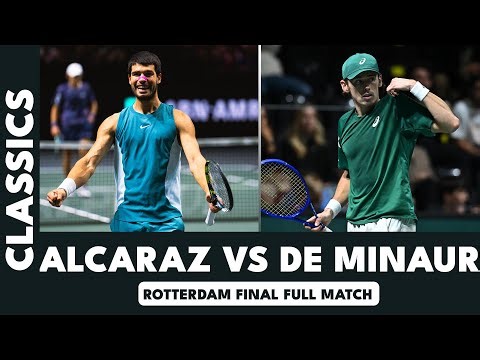 FULL MATCH: Alex De Minaur vs Carlos Alcaraz Rotterdam 2025 Final 🏆