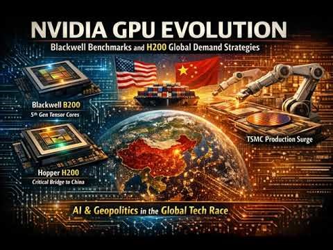 NVIDIA GPU Evolution: Blackwell Benchmarks and H200 Global Demand Strategies