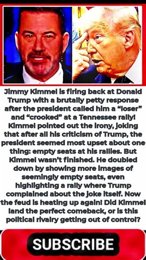 Jimmy Kimmel Has Defiantly Petty Response To Donald Trump’s Rally Attack On Him