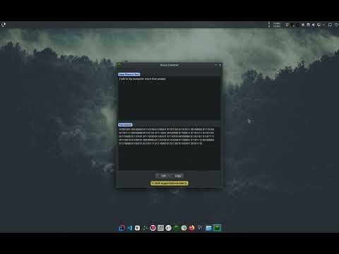 Python Binary Converter Using PyQt6