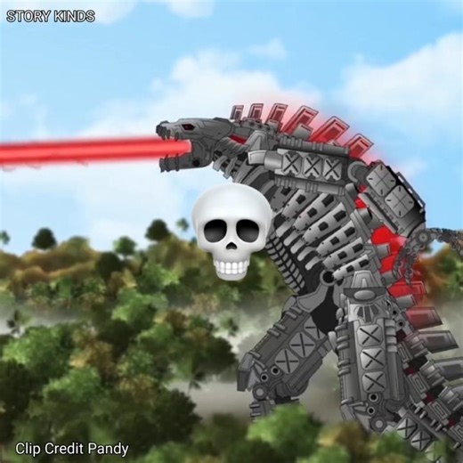 Mecha Godzilla VS Godzilla #godzilla #storykinds