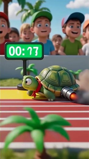 Turtle Speedrun Goes HILARIOUSLY Wrong #shorts #funny #fail