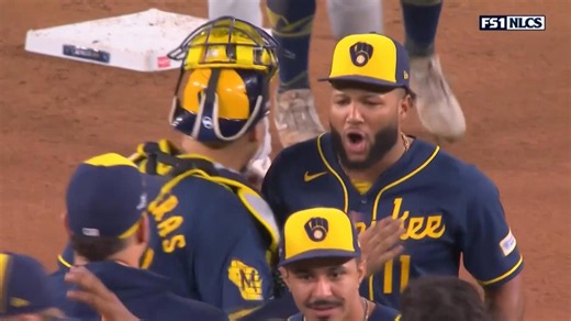 Brewers sweep Dodgers to reach the World Series for the first time since 1982