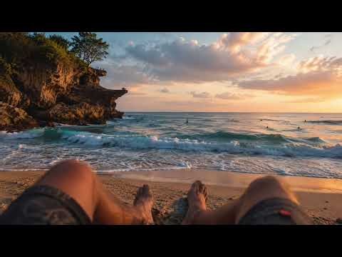 Ocean Waves & Seagulls Sounds 🌊 Relaxing Sea Ambience