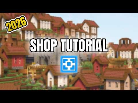 How to Make a Shop on Aternos 2026 Tutorial