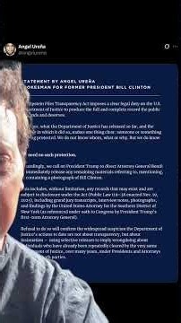 Bill Clinton TURNS THE TABLES on Trump over THE FILES