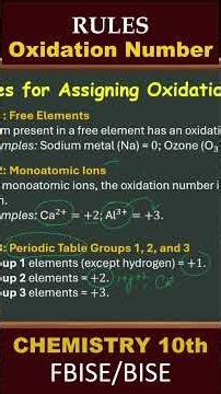 Oxidation Number Made Easy! ⚗️ Periodic Table Trick | Class 10 Chemistry #shorts