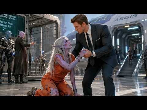 When the Auction Ended, the Untamable Alien Girl Was Left Behind—Until One Human Raised His Hand