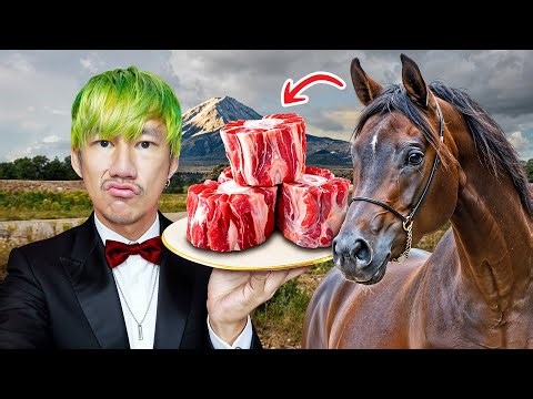 ครั้งแรกของการกินเนื้อ "ม้า" ที่หากินไม่ได้ในประเทศไทย !!!