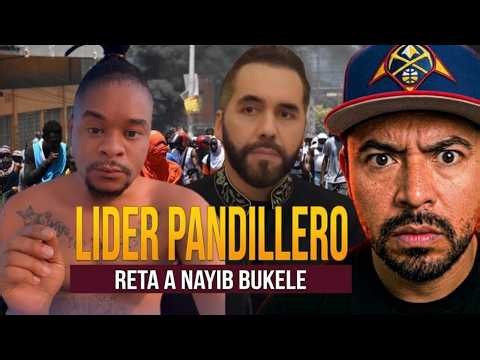 ¡GUERRA DECLARADA! Líder pandillero reta a Nayib Bukele 😮