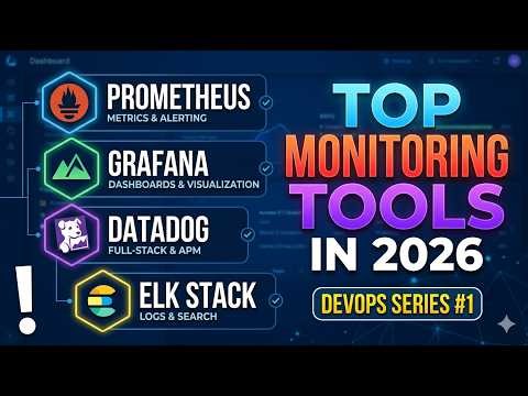 What is Monitoring in DevOps? | Prometheus, Grafana, Datadog, ELK Stack Explained