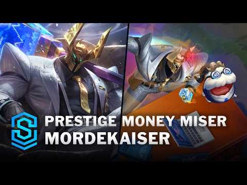 Prestige Money Miser Mordekaiser Skin Spotlight - Pre-Release - PBE Preview - League of Legends