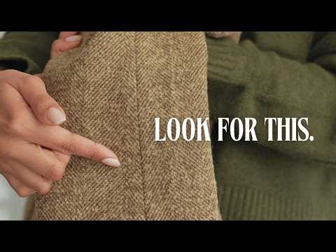 Why Your Clothes Look CHEAP (It’s Not The Price Tag)