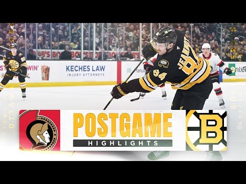 CONDENSED GAME: Boston Bruins vs. Ottawa Senators - 12/21/2025