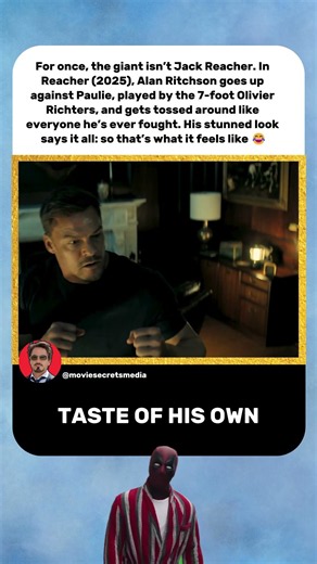 In Reacher (2025), Reacher finally learned how it feels to fight Reacher 😂