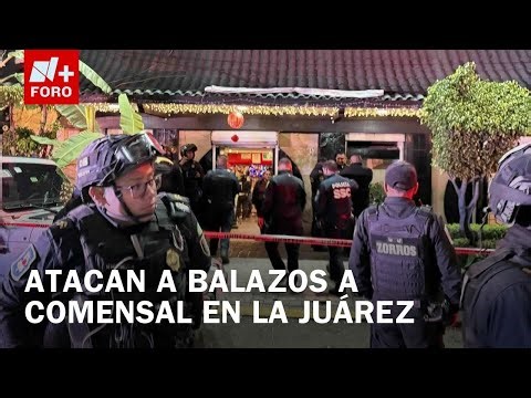 Ataque en Restaurante Oriental de Colonia Juárez Deja Dos Lesionados en CDMX
