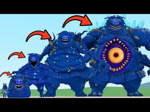 NEW EVOLUTION OF MECHA TITAN HELLISH NANNY FROM GARTEN OF BANBAN In Garry's Mod
