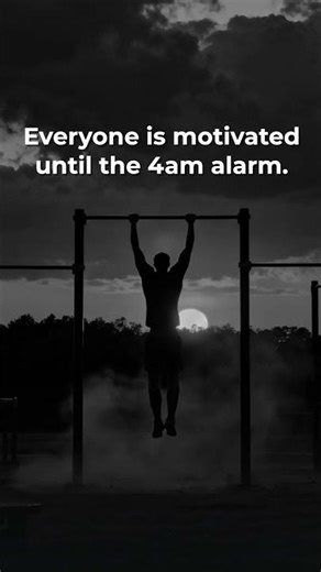 Everyone is motivated until it’s HARD… then it’s DISCIPLINE.