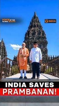 PM Modi Launches Prambanan Restoration Project | India's Mission To Save Hindu Temples Across Asia