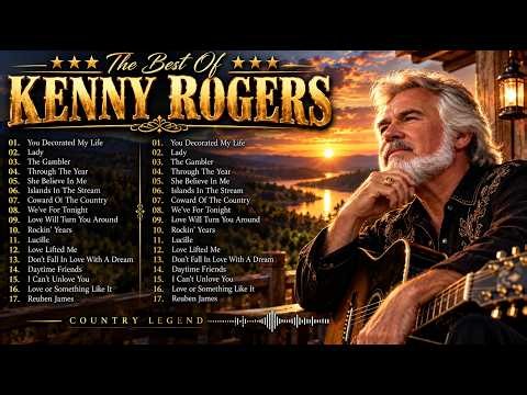 KENNY ROGERS LIVE 🎸 The Best of Kenny Rogers | Greatest Hits & Classic Country Songs