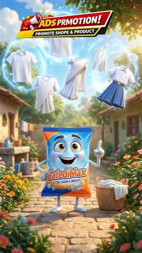 SafediMax Washing Powder Ad | powerful stain removal | #washingpowder #shorts #advertising