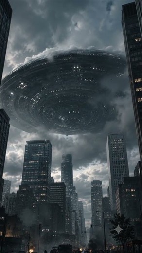 Giant UFO Attacks the City – The Alien Invasion Has Begun! 👽🛸