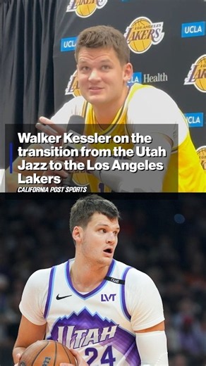 Walker Kessler on the transition from the Utah Jazz to the Los Angeles Lakers