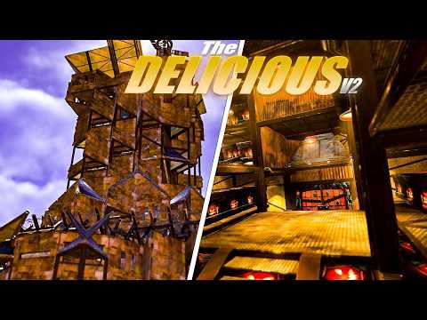 The Delicious V2- Strong And Powerful PostPatch 3X3 Tower In Rust