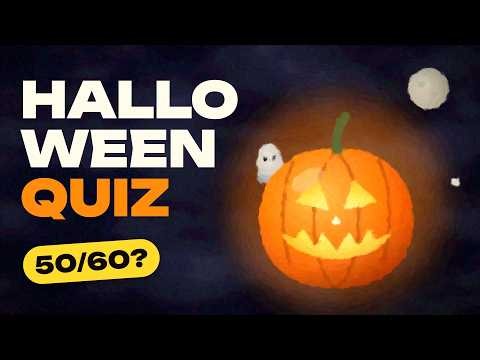 Ultimate Halloween Quiz 🎃 60 Spooky Trivia Questions & Answers | Halloween Party Game