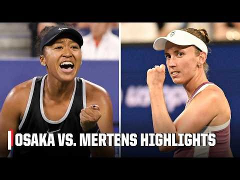 No. 13 Naomi Osaka vs. No. 23 Elise Martens | Full Match Highlights | 2026 US Open
