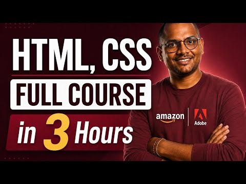 HTML & CSS Full Course - Beginner to Pro