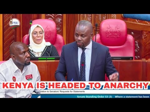 IF YOU WANT ACTION BY POLICE IN KENYA, ATTACK A POLITICIAN. Sen.Kajwang opens War on Kitui Killings