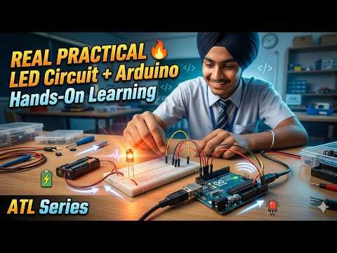 REAL Practical Electronics! ⚡ LED Circuits & Arduino Blink for Beginners (ATL Series)