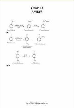 AMINES SOLVED EXERCISE; PREPARATION OF AMINES; PROPERTIES OF AMINES; DIAZONIUM SALTS; ACRYLONITRILE;