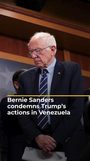 US senator Bernie Sanders has condemned Trump’s attack on Venezuela, accusing him of bypassing Congress to take the country into war. He says it risks global instability and revives a dangerous imperial mindset. | Al Jazeera English