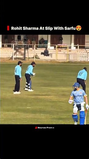 Rohit Sharma Playing Vijay Hazare Trophy 😍#rohitsharma #shorts #sarfarazkhan
