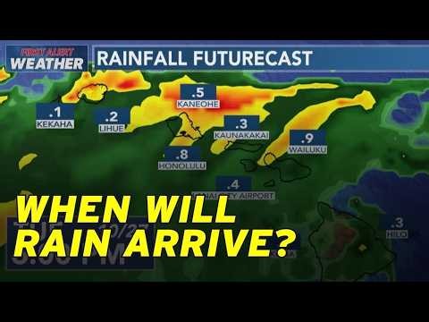 October 26, 2026: Hawaii getting ready for periods of heavy rain and thunderstorms; Jen Robbins